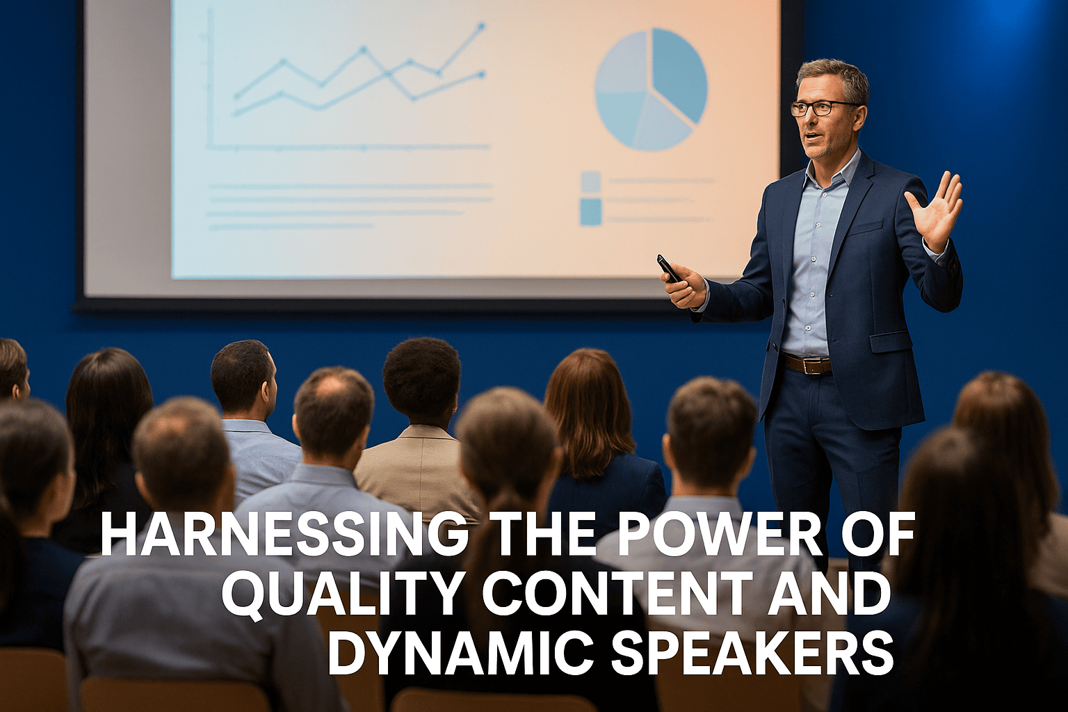 HARNESS THE POWER OF QUALITY CONTENT AND DYNAMIC SPEAKERS